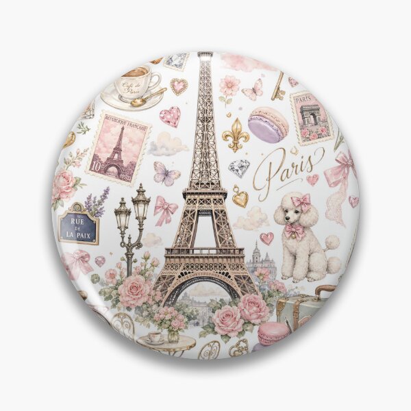 Item preview, Paris designed and sold by Whimsy Petal and Co..