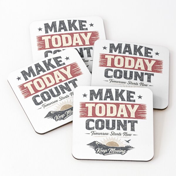 Item preview, Make Today Count t-shirt designed and sold by Cottonora.