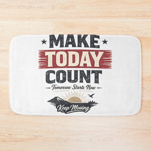 Item preview, Make Today Count t-shirt designed and sold by Cottonora.