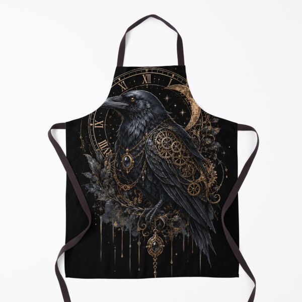 Item preview, Raven of the Eternal Clock designed and sold by Del4xe.
