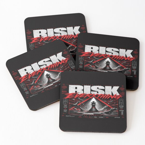 Item preview, Risk Everything | Bold Motivational Typography T-Shirt designed and sold by rushaib.