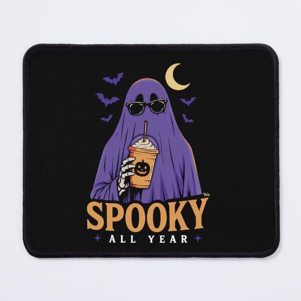 Item preview, Cool Ghost with Pumpkin Spice Latte designed and sold by pumpkinchino.