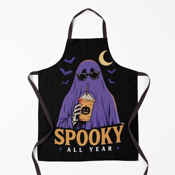 Item preview, Cool Ghost with Pumpkin Spice Latte designed and sold by pumpkinchino.