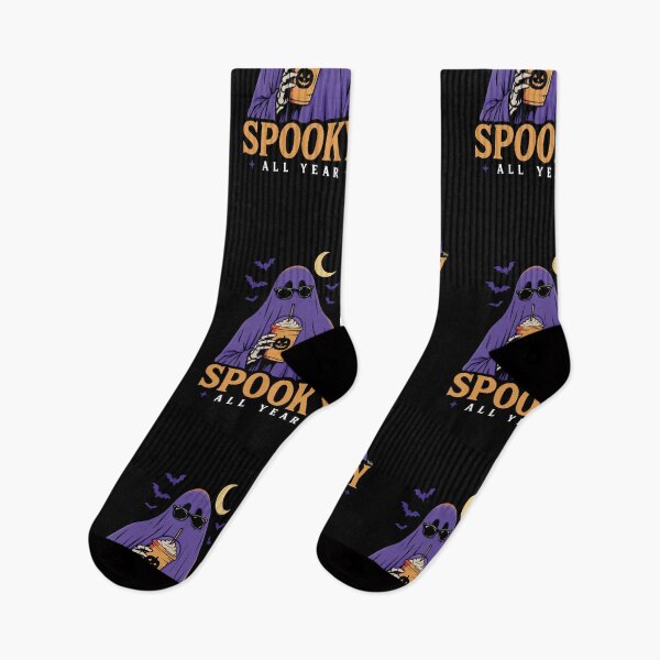 Item preview, Cool Ghost with Pumpkin Spice Latte designed and sold by pumpkinchino.