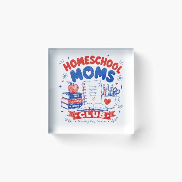 Item preview, Home School Moms Club, Mom Lover, Mother's Day, Teaching Tiny Humans designed and sold by vintagearttee.