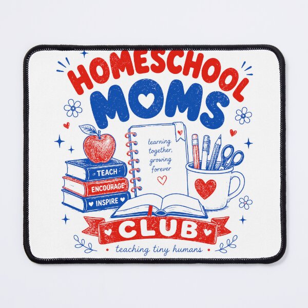 Item preview, Home School Moms Club, Mom Lover, Mother's Day, Teaching Tiny Humans designed and sold by vintagearttee.