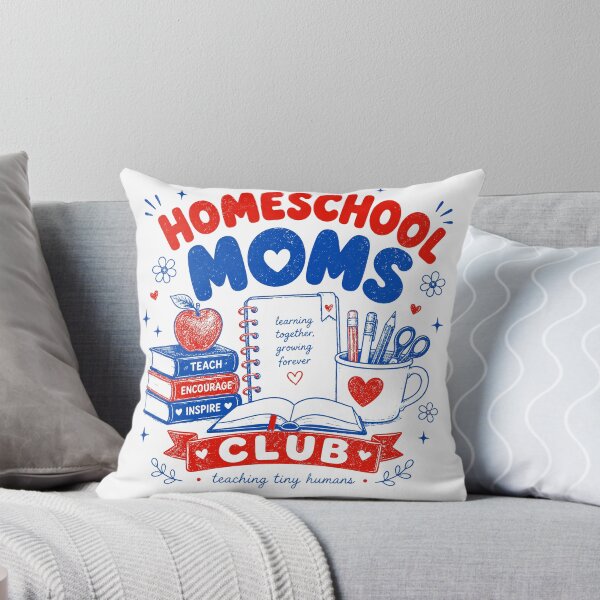 Item preview, Home School Moms Club, Mom Lover, Mother's Day, Teaching Tiny Humans designed and sold by vintagearttee.