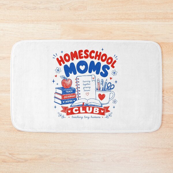Item preview, Home School Moms Club, Mom Lover, Mother's Day, Teaching Tiny Humans designed and sold by vintagearttee.