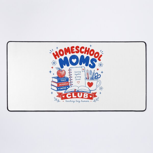 Item preview, Home School Moms Club, Mom Lover, Mother's Day, Teaching Tiny Humans designed and sold by vintagearttee.