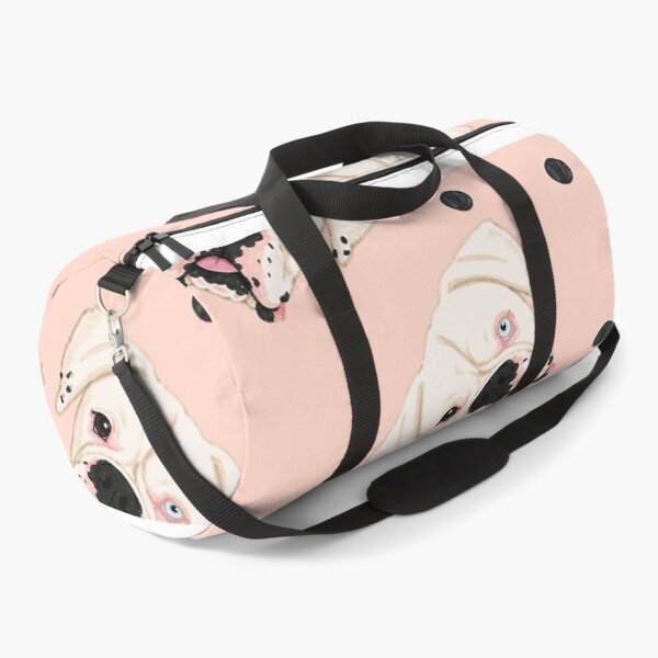 Item preview, Blush White Boxer Marker Tossed Dot designed and sold by Pelch Art Studio.