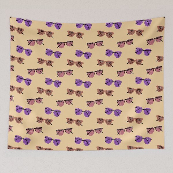 Item preview, Sunglasses Lovers Playful Pattern designed and sold by vectalux.