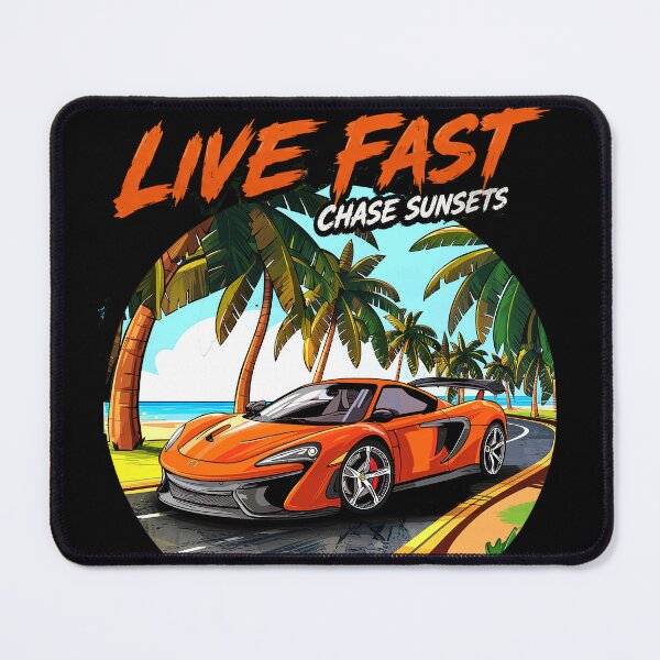 Item preview, Live Fast - Chase Sunsets designed and sold by Concept-Hub.
