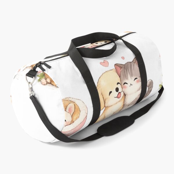 Item preview, Cute Kawaii Baby Animals Kitten Puppy Bunny Friends Aesthetic designed and sold by Rehnair.