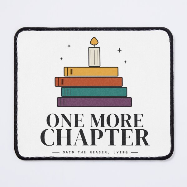 Item preview, One More Chapter — Book Lover Reading Gift designed and sold by NEXTFORMSTUDIO.