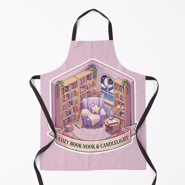 Item preview, Cozy Book Nook & Candlelight - Isometric BookTok Sticker designed and sold by AlruanceStudio.