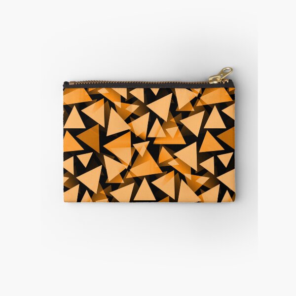 Item preview, Orange geometric triangle pattern designed and sold by iRenza.