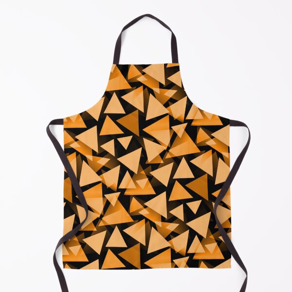 Item preview, Orange geometric triangle pattern designed and sold by iRenza.