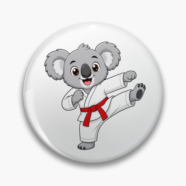 Item preview, Karate Koala in Action designed and sold by Myra365Art.