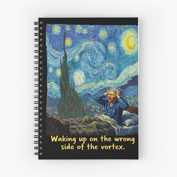 Item preview, van gogh Starry Night Vortex designed and sold by TeeARTHY.