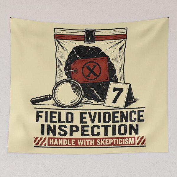 Item preview, Field Evidence Bag Inspection Label designed and sold by agearb.