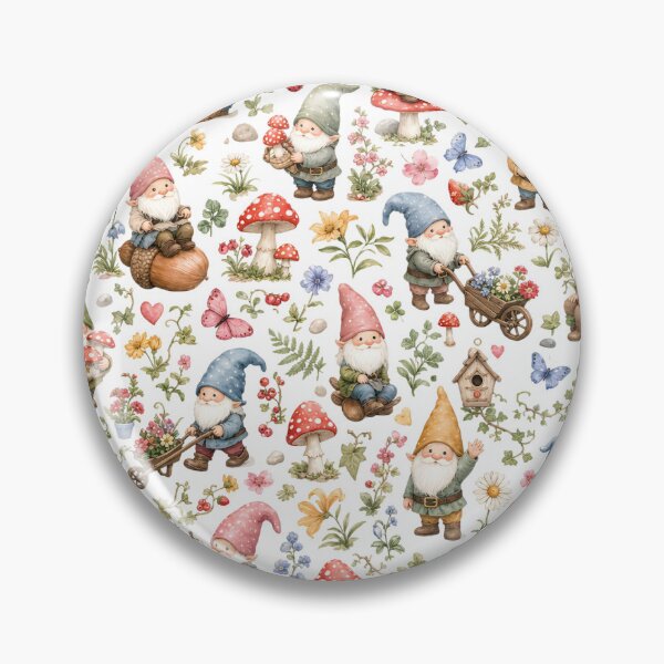 Item preview, Gnomes In The Garden designed and sold by Whimsy Petal and Co..
