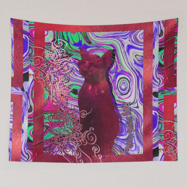 Item preview, Egyptian Cat Goddess Bastet (Photography by ACCI) designed and sold by VanyssaGraphics.