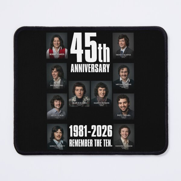 Item preview, Irish Hunger Strike 45th Anniversary Commemorative Design designed and sold by REAL IRISH GIFTS.