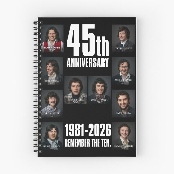 Item preview, Irish Hunger Strike 45th Anniversary Commemorative Design  designed and sold by REAL IRISH GIFTS.