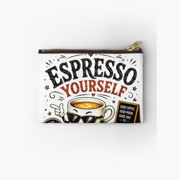 Item preview, Espresso Yourself | Funny Coffee Lover Vintage Graphic designed and sold by SlanPOD.