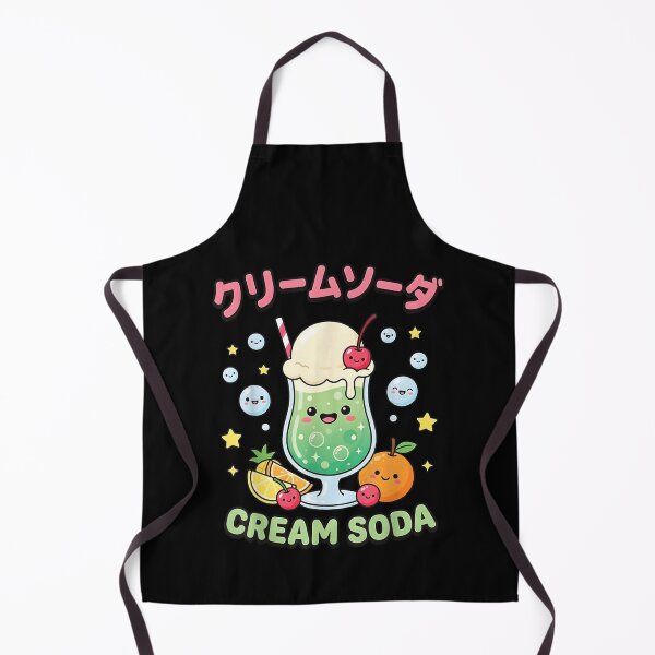Item preview, Cute Kawaii Japanese Cream Soda Ice Cream Float Retro Pop Aesthetics Design designed and sold by LittleNhutton.