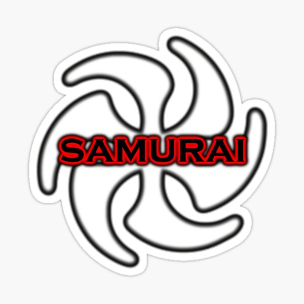 Item preview, Samurai Fan Art with Black Outline designed and sold by Thomasaur96.
