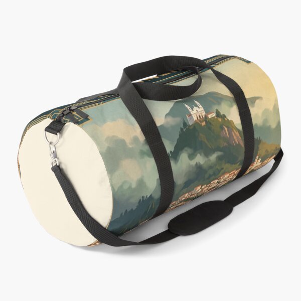 Item preview, Bogotá Colombia Vintage Travel Art – Monserrate & La Candelaria designed and sold by Bomax121.