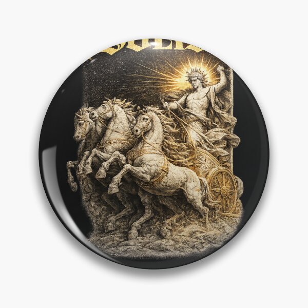 Item preview, Solis – Sun God Chariot Classical Mythology Design designed and sold by Arrow2025.