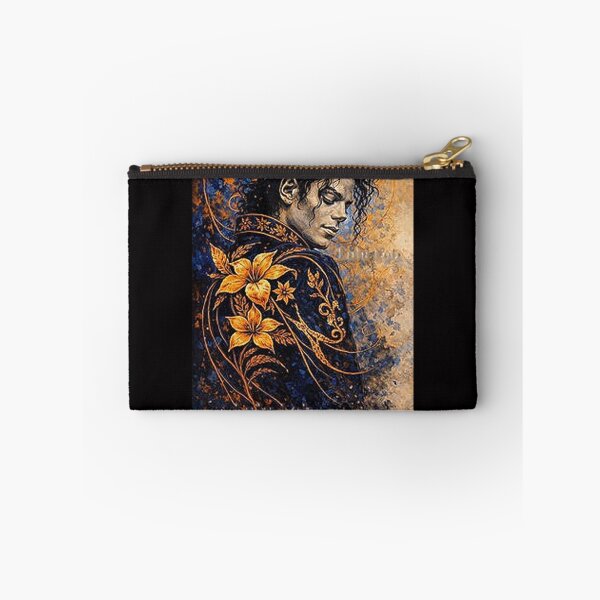 Item preview, Tribute Panting Michael Jackson 'Golden Silence" designed and sold by LuluLeb.