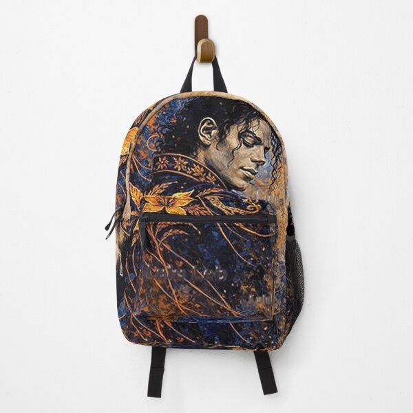 Item preview, Tribute Panting Michael Jackson 'Golden Silence" designed and sold by LuluLeb.