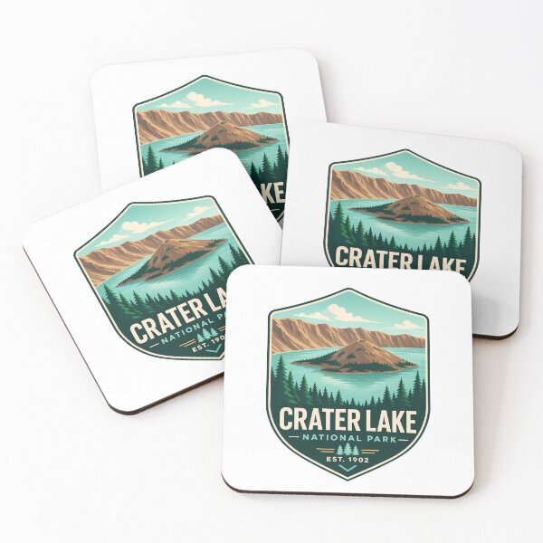 Item preview, Crater Lake National Park Nature Landscape designed and sold by FrontierCosmic.