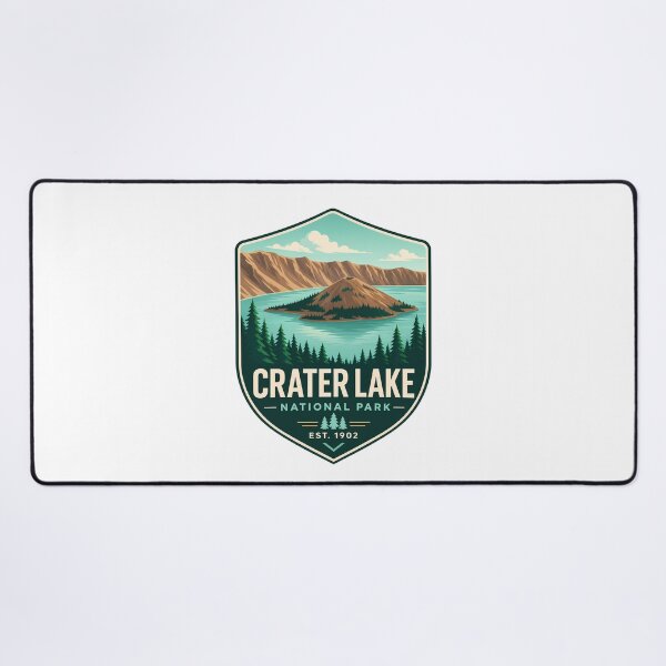 Item preview, Crater Lake National Park Nature Landscape designed and sold by FrontierCosmic.