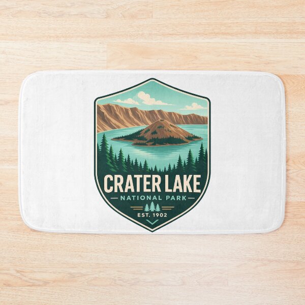 Item preview, Crater Lake National Park Nature Landscape designed and sold by FrontierCosmic.