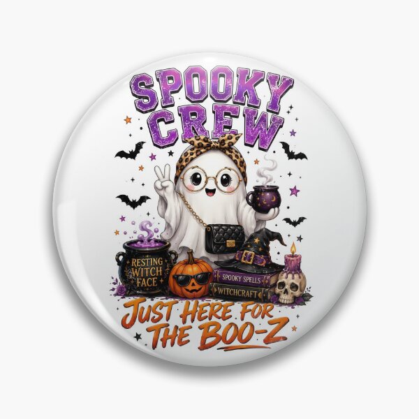 Item preview, Spooky Crew Just Here For The Boo Z designed and sold by Sovereign Supply Co..