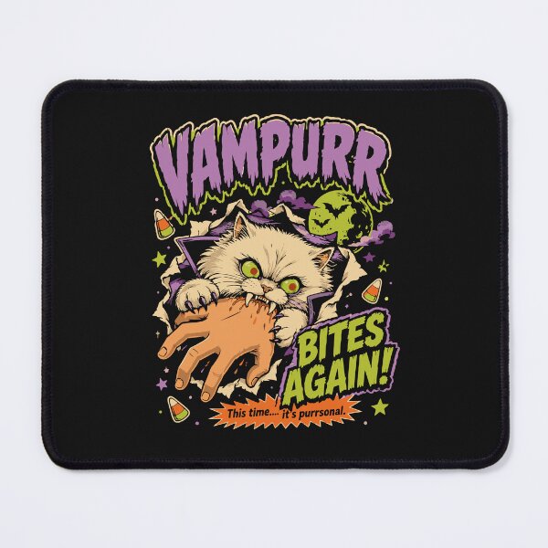 Item preview, Cat Vampire Bites Hand Funny Vampurr Cat Dracula Costume Halloween designed and sold by alenaz.