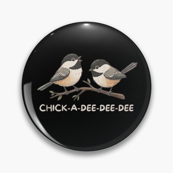 Artikelvorschau, Chick A Dee Dee Dee Schwarzkopfmeise Vögel auf einem Ast entworfen und verkauft von HarinDonreka.
