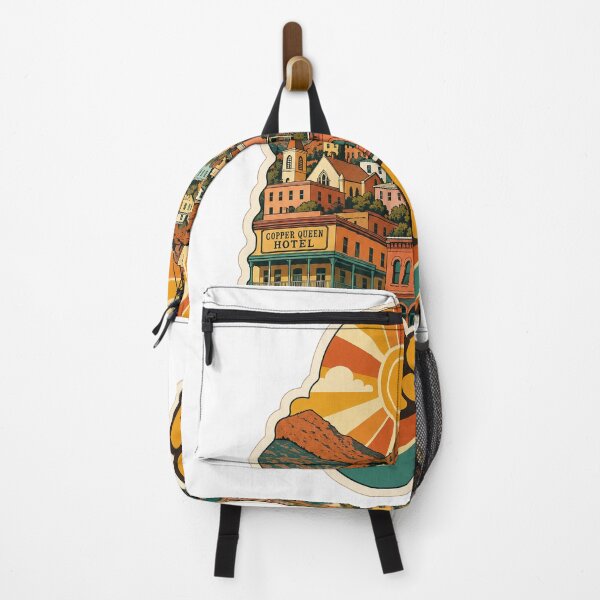 Item preview, Bisbee USA Travel Souvenir - Retro Illustration designed and sold by VisualArtsOasis.