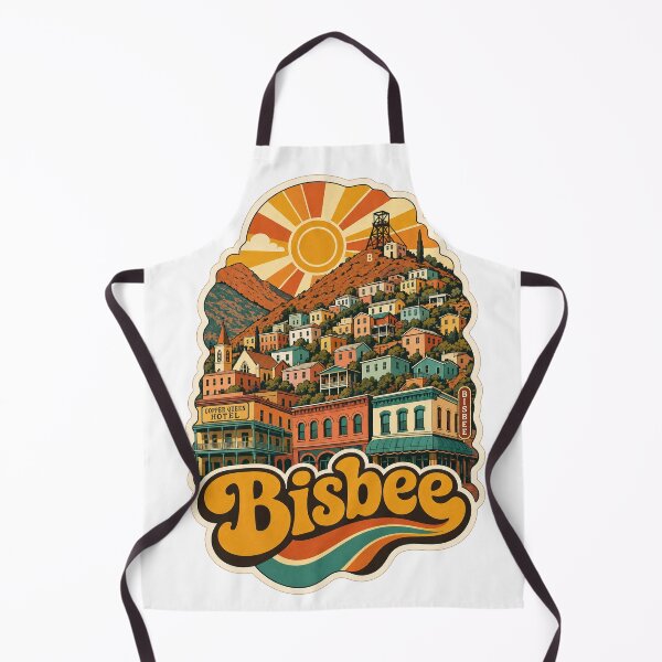 Item preview, Bisbee USA Travel Souvenir - Retro Illustration designed and sold by VisualArtsOasis.