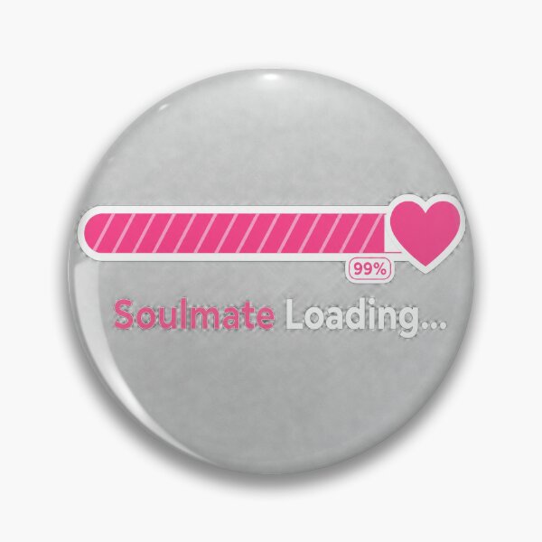 Item preview, Soulmate Loading Modern Tech Romance Design designed and sold by Aliplus+.