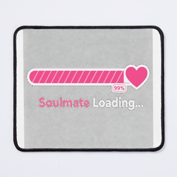 Item preview, Soulmate Loading Modern Tech Romance Design designed and sold by Aliplus+.