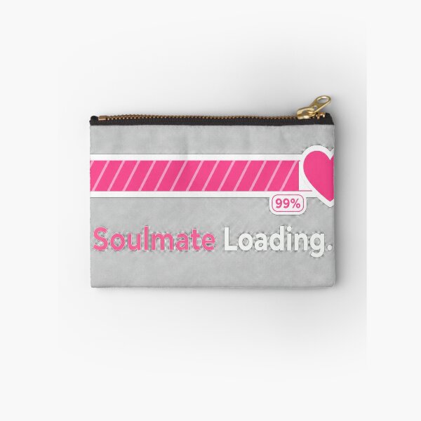 Item preview, Soulmate Loading Modern Tech Romance Design designed and sold by Aliplus+.