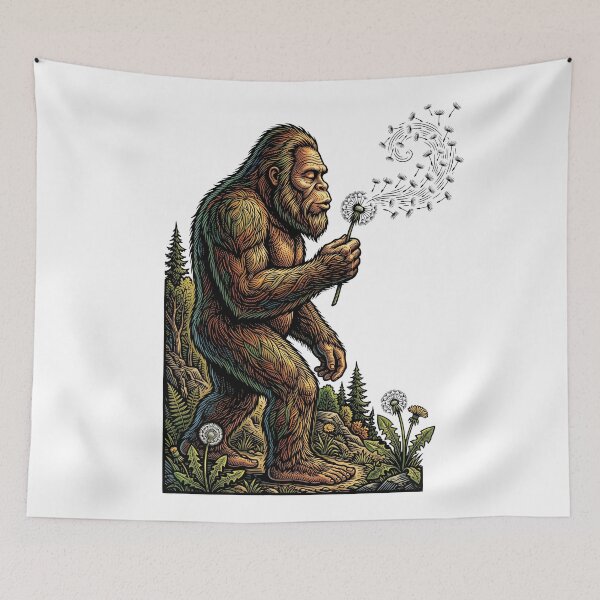 Item preview, Gentle Bigfoot Dandelion designed and sold by TeeARTHY.