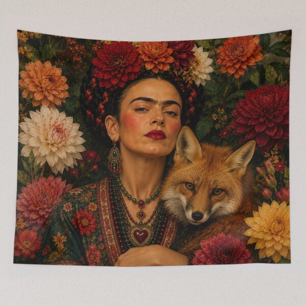 Item preview, Frida Kahlo Fox designed and sold by Muycote.