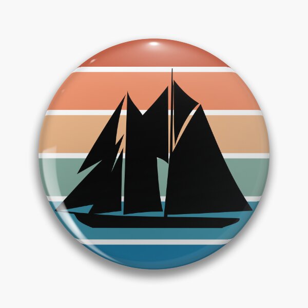 Item preview, Nova Scotia Schooner Retro Sunset designed and sold by Kevin Cameron.