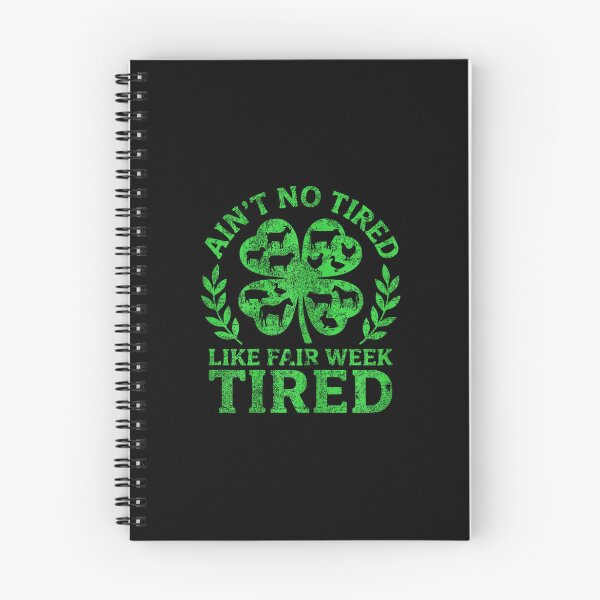 Item preview, Ain't No Tired Like Fair Week Tired Livestock Farmer Clover Farm Humor designed and sold by HarinDonreka.
